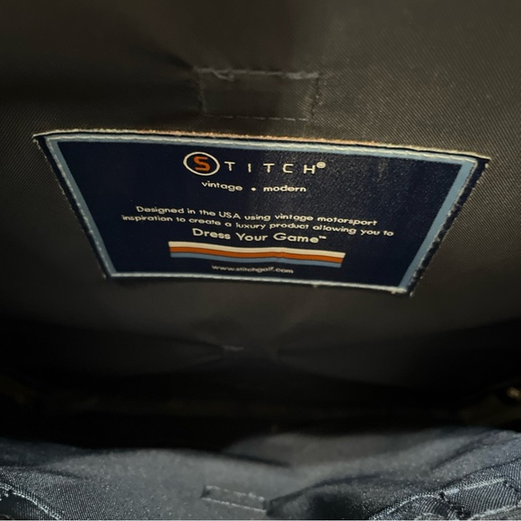 Stitch Golf BIRDIE Laptop Bag Backpack Cooler Multi Purpose Bag Blue MSRP $330 - Picture 8 of 11